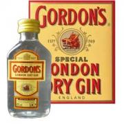 MINI Gin Gordons S 37,5%  0.05l pet