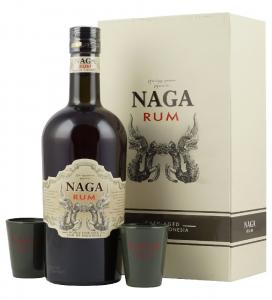 Rum Naga 0,7l 40% + 2xsklo