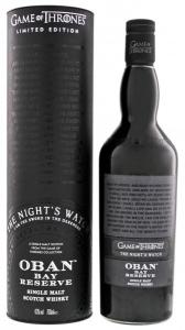 Night's Watch & Oban Bay Reserve Game of Thrones Single Malts Collection 43% 0,7 l