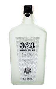 Gin 3&3 London Dry 40% 1 l