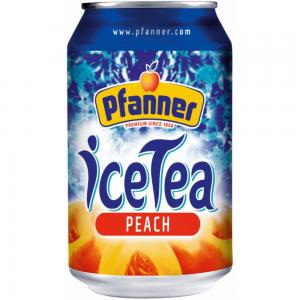 Pfanner ledový čaj broskev 0,33l