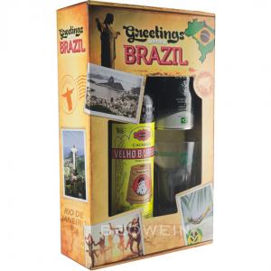 Velho Barreiro Caipirinha Set From Brazil 0,7l 39% +sklo