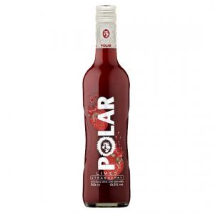 Vodka Polar Limes Strawberry 0,5l 15%