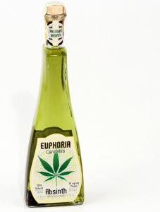 MINI Absinth Hills Euphoria Cannabis 0,05l 70% 