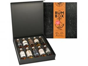 The Rum Box Red Edition 10 x 50ml 40,9%
