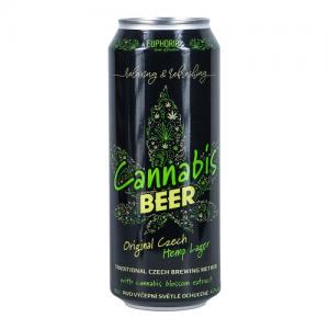 Pivo Euphoria Cannabis 0,5l 4,2% plech 