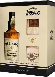 Jack Daniels Honey 0,7l 35% +zimní set 