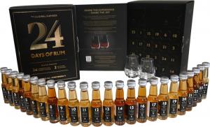 1423 APS Rumový kalendář 24Days of Rum Black 24x0,02 l 41,3 % 