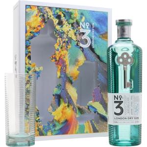 Gin No.3 0,7l 46% + sklo GB 