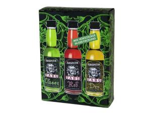 MINI Kolekce Absinth Tabú Classic 3x0,04l 55% GB