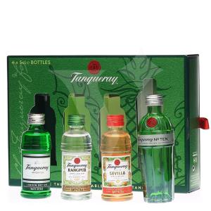 MINI Kolekce Gin Tanqueray 4x0,05l 43,1% 47,3%