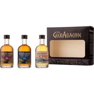 MINI Kolekce GlenAllachie 12YO,15YO,Lum Reek 0,05l 46% GB