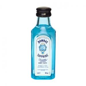 MINI Gin Sapphire Bombay 0,05l 47% sklo
