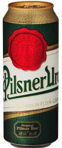 Pilsner Urquell ležák 0,5l plech