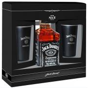 Jack Daniels 0,7l 40% + 2x plecháček 