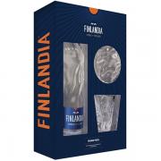 Vodka Finlandia 0,7l 40% + 2skla NEW