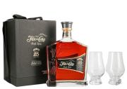 Flor de Caňa 25YO 0,7l 40% +2 skla 
